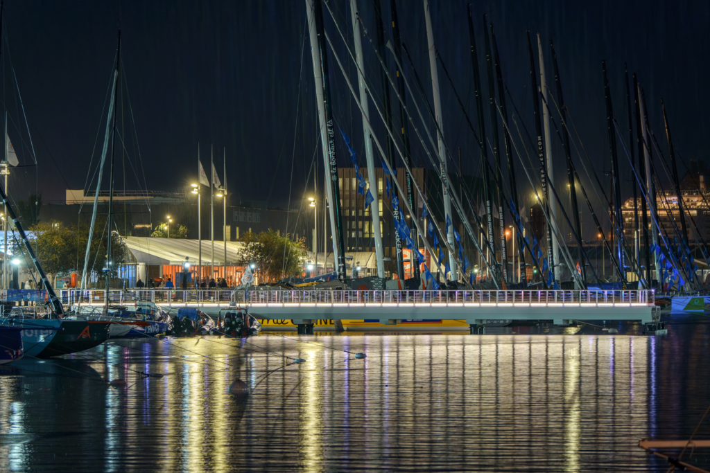 3 ©Nicolas Grosmond VATINE DVVD OCT2023 18 LA PASSERELLE-BELVÉDÈRE EN SERVICE POUR LA TRANSAT JACQUES VABRE