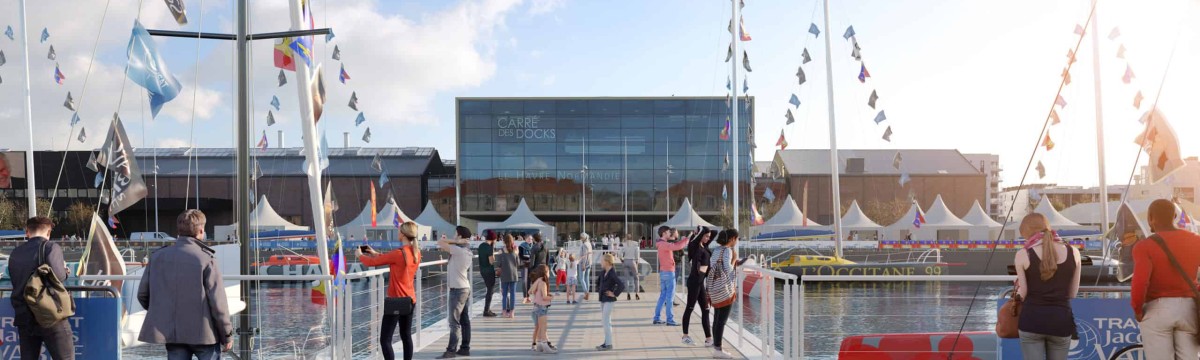 Passerelle mobile du bassin Paul Vatine – Le Havre