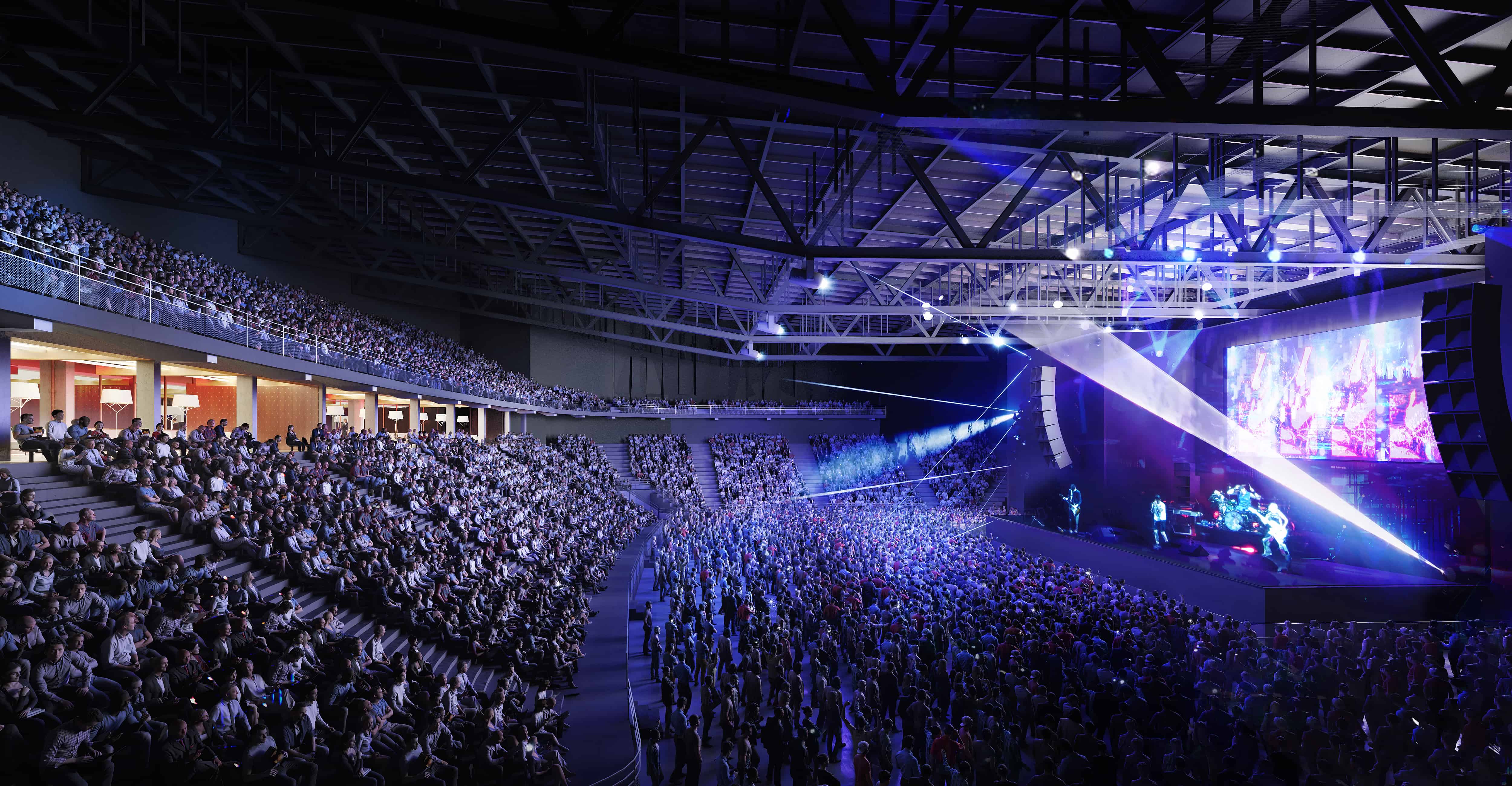 IMAGE 3 Une salle unique dans son confort des spectateurs : Paris Terres d’Envol choisit le groupement Legendre/DVVD pour la conception et construction du futur Colisée Grand Paris